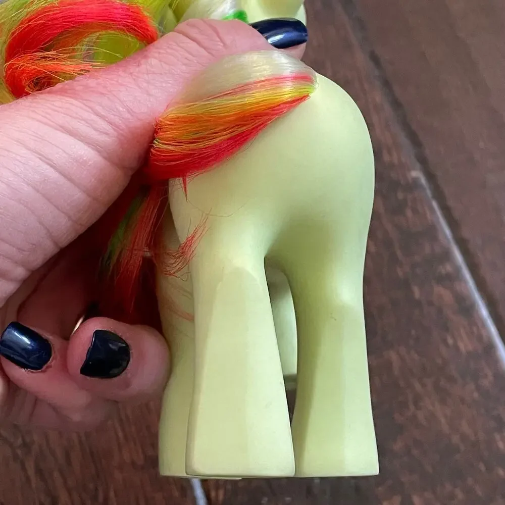 My Little Pony G1 Mimic w/ Star Brush Twinkle Eye Unicorn Parrot VTG 1987 READ
